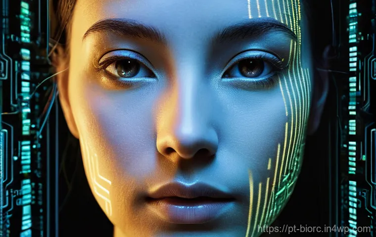 생체인식 시스템 사용 시 발생 가능한 위험 - **Prompt 1: "A young adult, dressed in smart casual attire, effortlessly unlocks a sleek, minimalist...